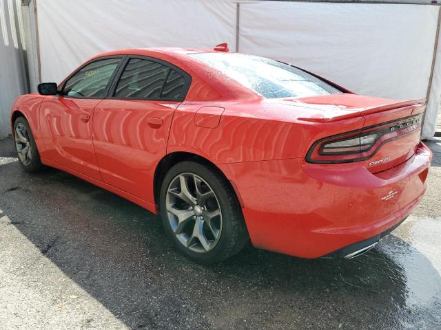 2C3CDXHGXGH180058 - 2016 DODGE CHARGER SXT RED photo 2