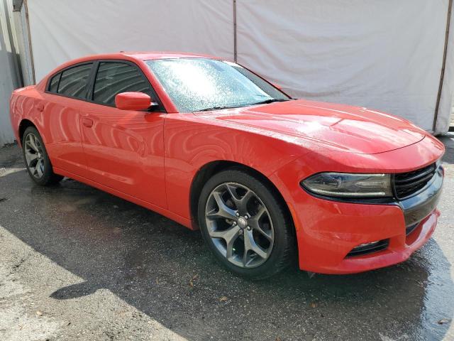 2C3CDXHGXGH180058 - 2016 DODGE CHARGER SXT RED photo 4