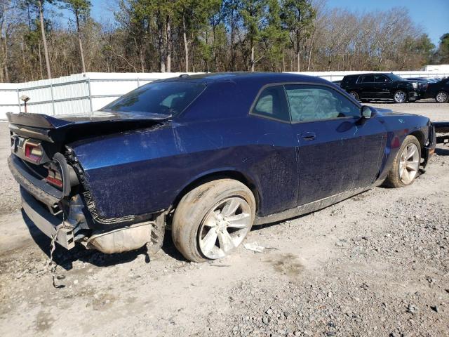 2C3CDZAG8FH822071 - 2015 DODGE CHALLENGER SXT BLUE photo 3