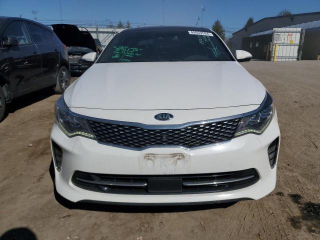 5XXGV4L29JG218992 - 2018 KIA OPTIMA SXL WHITE photo 5