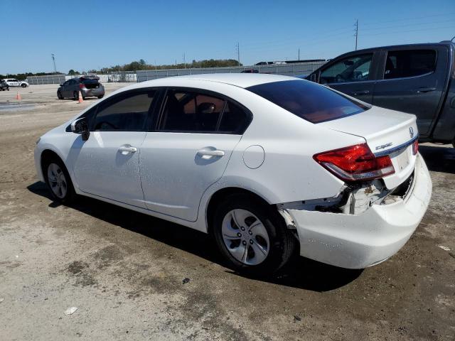 19XFB2F55EE033481 - 2014 HONDA CIVIC LX WHITE photo 2