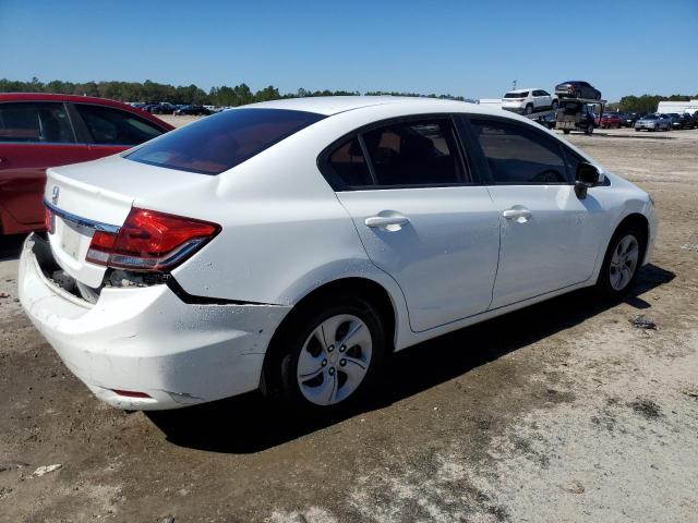 19XFB2F55EE033481 - 2014 HONDA CIVIC LX WHITE photo 3