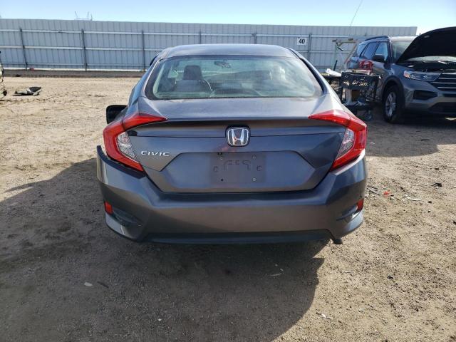 2HGFC2F50GH502322 - 2016 HONDA CIVIC LX GRAY photo 6