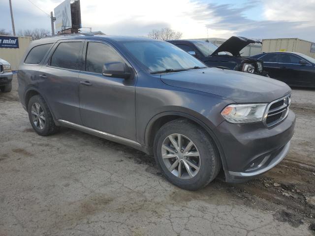 1C4RDHDG3FC709322 - 2015 DODGE DURANGO LIMITED GRAY photo 4