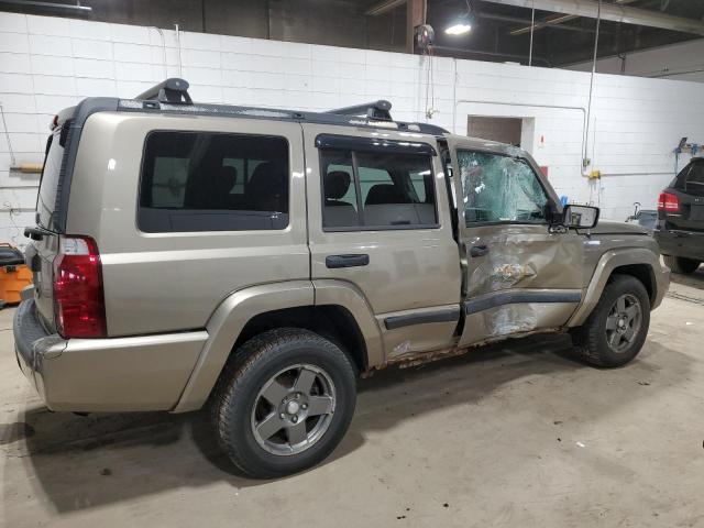 1J8HG48K46C229082 - 2006 JEEP COMMANDER GOLD photo 3