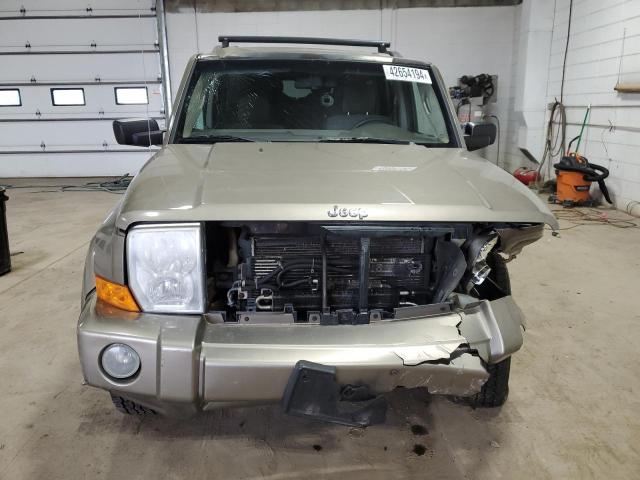 1J8HG48K46C229082 - 2006 JEEP COMMANDER GOLD photo 5