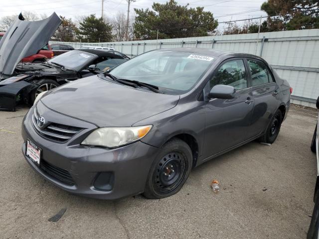 5YFBU4EE1DP146654 - 2013 TOYOTA COROLLA BASE GRAY photo 1