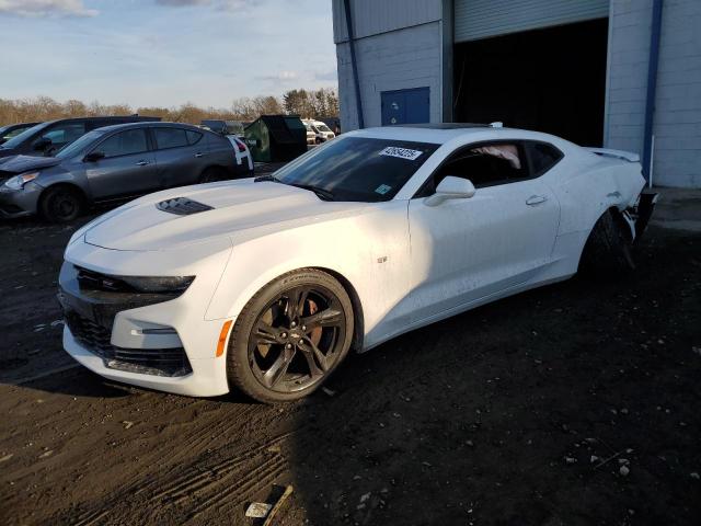 1G1FH1R72K0131659 - 2019 CHEVROLET CAMARO SS WHITE photo 1