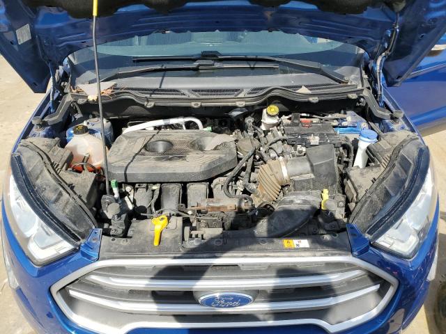 MAJ6P1UL6JC200175 - 2018 FORD ECOSPORT SE 蓝色 照片 12