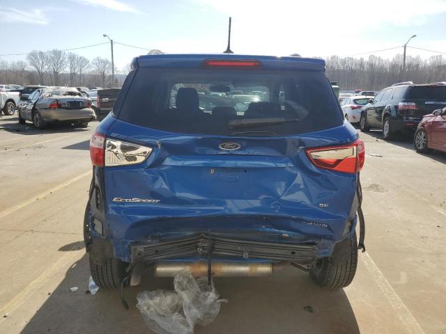 MAJ6P1UL6JC200175 - 2018 FORD ECOSPORT SE 蓝色 照片 6