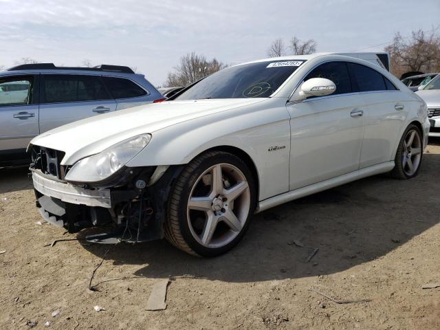 WDDDJ77X68A119855 - 2008 MERCEDES-BENZ CLS 63 AMG WHITE photo 1