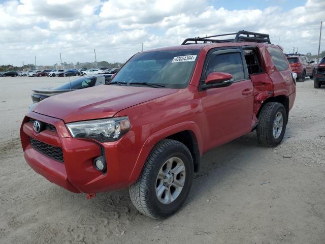 JTEBU5JR3J5584983 - 2018 TOYOTA 4RUNNER SR5/SR5 PREMIUM 红色 照片 1