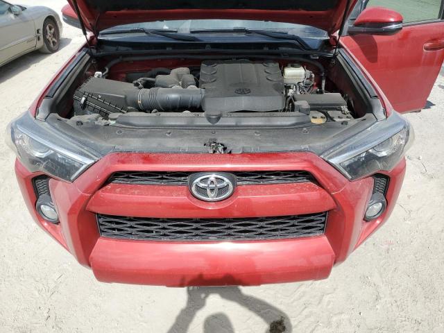 JTEBU5JR3J5584983 - 2018 TOYOTA 4RUNNER SR5/SR5 PREMIUM RED photo 12