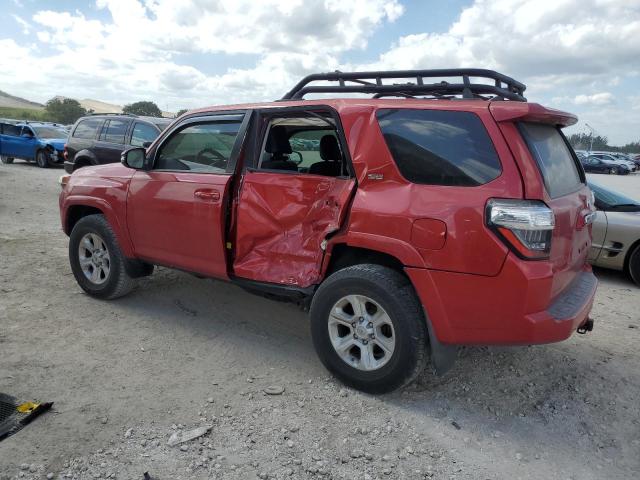 JTEBU5JR3J5584983 - 2018 TOYOTA 4RUNNER SR5/SR5 PREMIUM RED photo 2