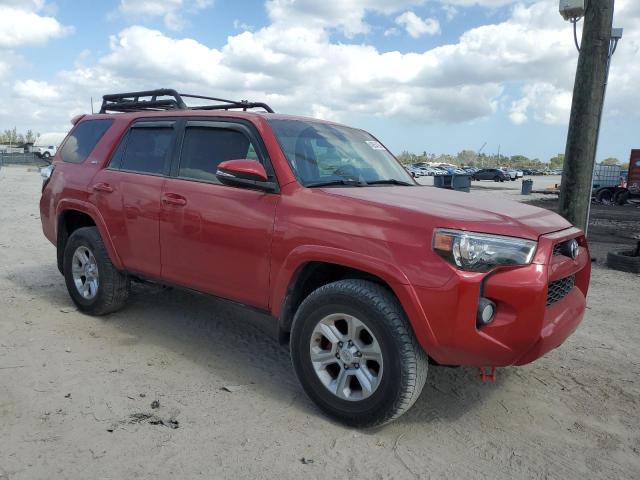 JTEBU5JR3J5584983 - 2018 TOYOTA 4RUNNER SR5/SR5 PREMIUM RED photo 4