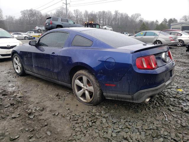 1ZVBP8CF4B5110443 - 2011 FORD MUSTANG GT BLUE photo 2