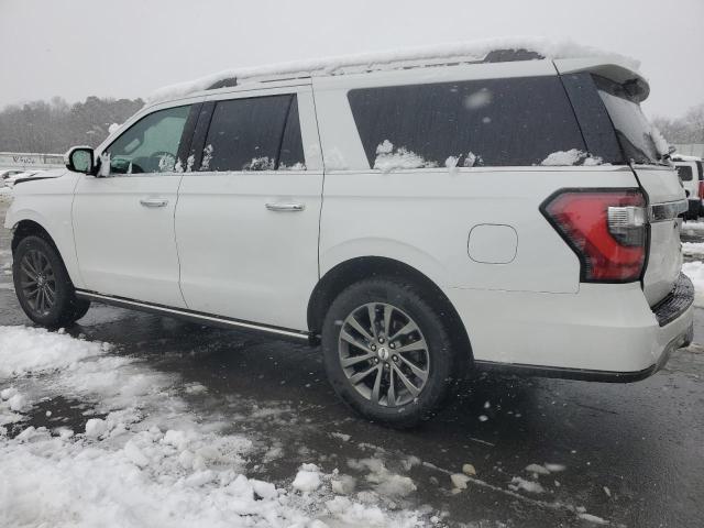 1FMJK1JT0LEA33998 - 2020 FORD EXPEDITION MAX XLT WHITE photo 2