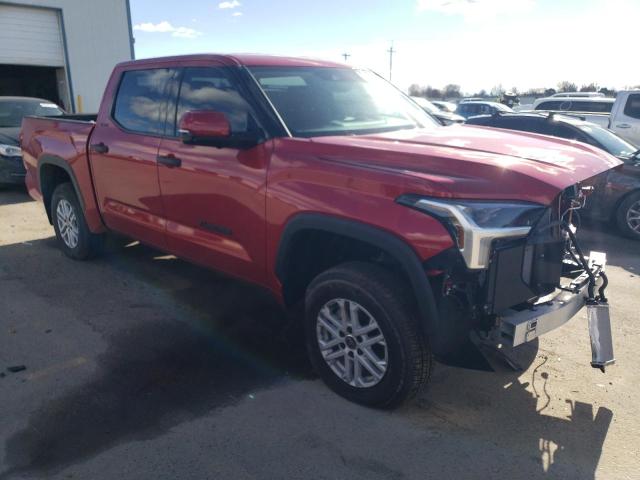 5TFJA5DBXPX099907 - 2023 TOYOTA TUNDRA CREWMAX LIMITED RED photo 4