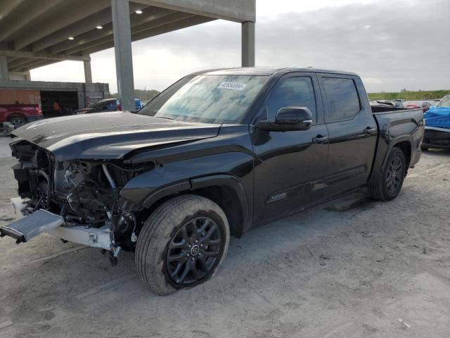 5TFNA5AB7PX021428 - 2023 TOYOTA TUNDRA CREWMAX PLATINUM BLACK photo 1