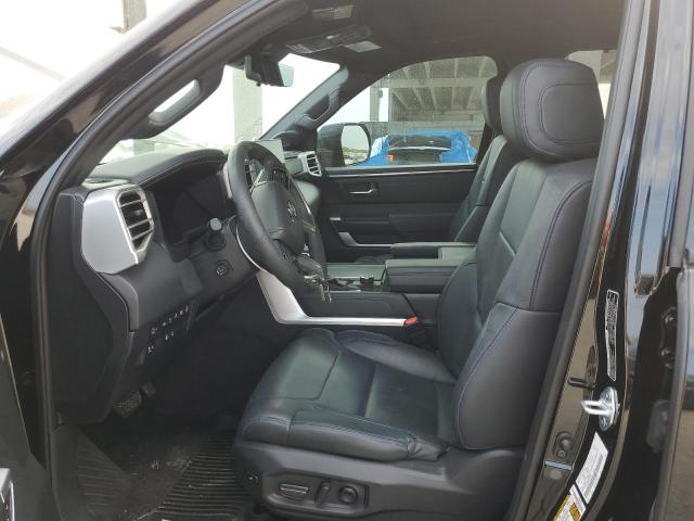 5TFNA5AB7PX021428 - 2023 TOYOTA TUNDRA CREWMAX PLATINUM Schwarz Foto 7