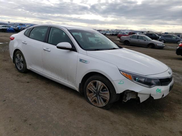 KNAGU4LE7J5022662 - 2018 KIA OPTIMA HYBRID WHITE photo 4