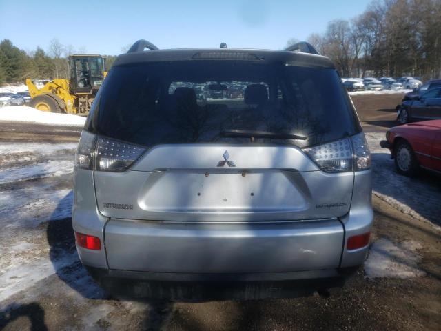 JA4LS21W39Z601363 - 2009 MITSUBISHI OUTLANDER ES SILVER photo 6