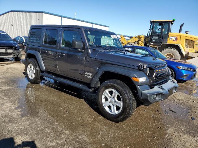 1C4HJXDG2KW565656 - 2019 JEEP WRANGLER U SPORT GRAY photo 4