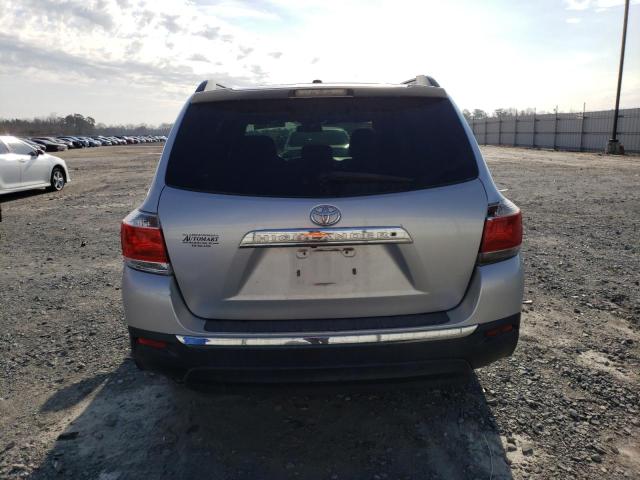 5TDZK3EH2CS081991 - 2012 TOYOTA HIGHLANDER BASE فضي صورة 6