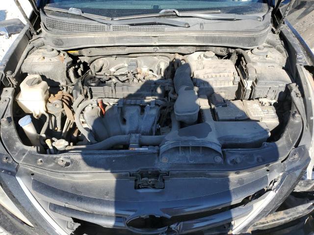 5NPEB4AC2EH888275 - 2014 HYUNDAI SONATA GLS BLACK photo 11