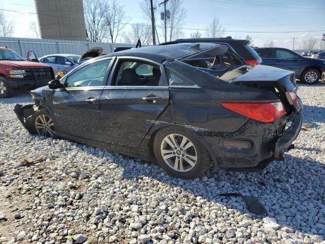 5NPEB4AC2EH888275 - 2014 HYUNDAI SONATA GLS BLACK photo 2