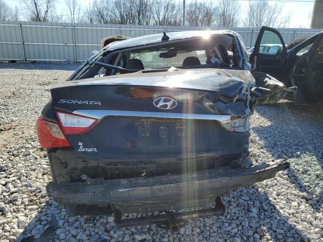 5NPEB4AC2EH888275 - 2014 HYUNDAI SONATA GLS BLACK photo 6