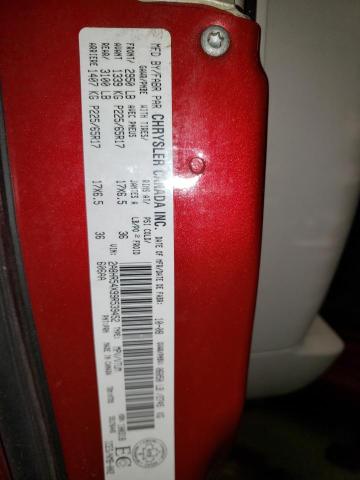 2A8HR54X99R539452 - 2009 CHRYSLER TOWN & COU TOURING 勃艮第红 照片 13