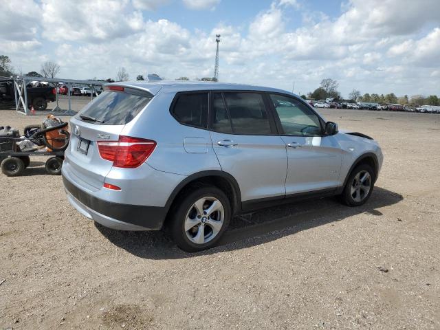 5UXWX5C58BL703887 - 2011 BMW X3 XDRIVE28I BLUE photo 3