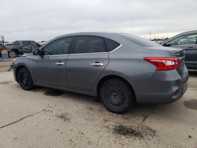 3N1AB7AP7HY388254 - 2017 NISSAN SENTRA S GRAY photo 2