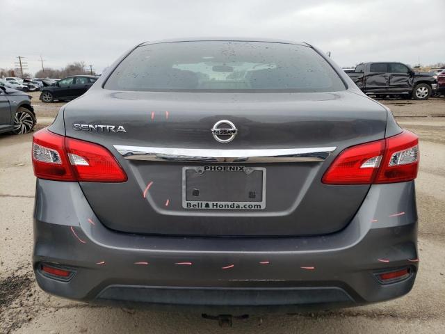 3N1AB7AP7HY388254 - 2017 NISSAN SENTRA S GRAY photo 6