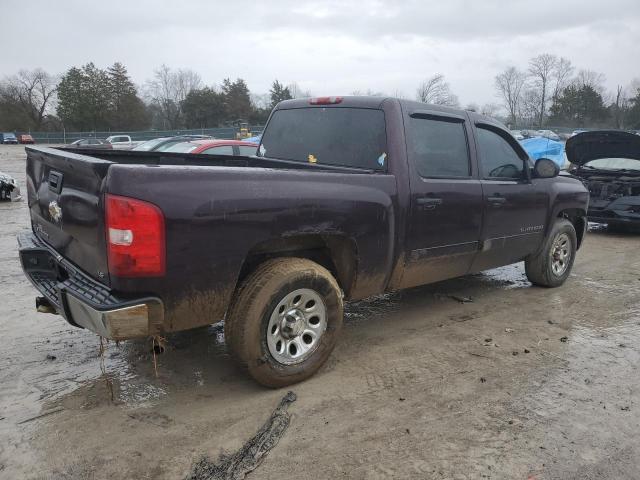 2GCEC13C681121527 - 2008 CHEVROLET SILVERADO C1500 MAROON photo 3