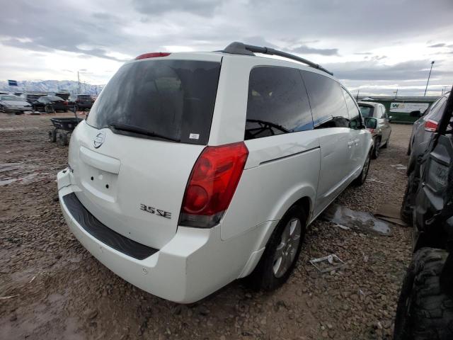 5N1BV28U84N356746 - 2004 NISSAN QUEST S WHITE photo 3