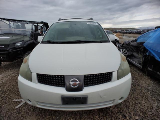 5N1BV28U84N356746 - 2004 NISSAN QUEST S WHITE photo 5