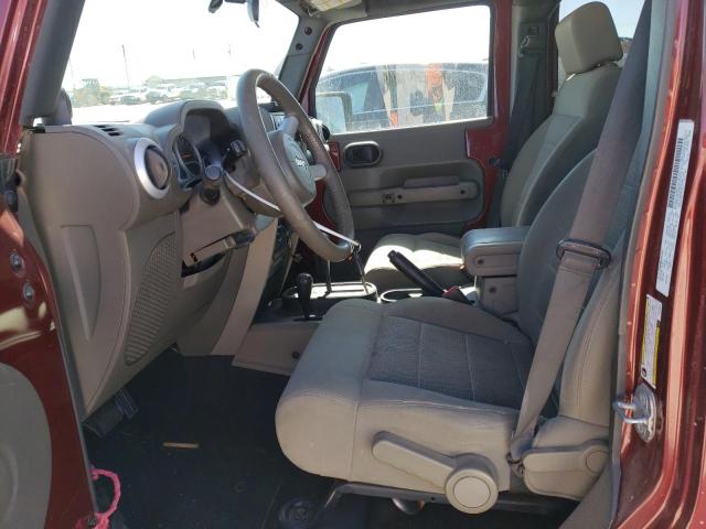 1J4GA59109L769687 - 2009 JEEP WRANGLER U SAHARA BURGUNDY photo 7