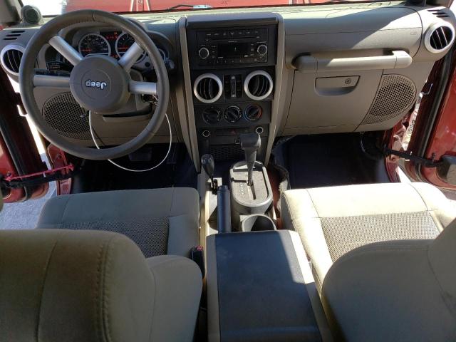 1J4GA59109L769687 - 2009 JEEP WRANGLER U SAHARA BURGUNDY photo 8