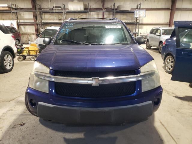 2CNDL73F456090118 - 2005 CHEVROLET EQUINOX LT BLUE photo 5