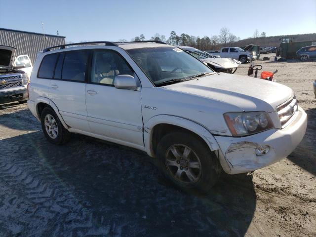 JTEGF21A010011349 - 2001 TOYOTA HIGHLANDER WHITE photo 4