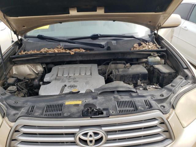 JTEDS41A182062318 - 2008 TOYOTA HIGHLANDER TAN photo 12