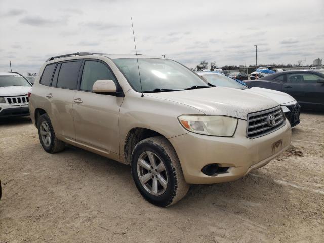 JTEDS41A182062318 - 2008 TOYOTA HIGHLANDER TAN photo 4