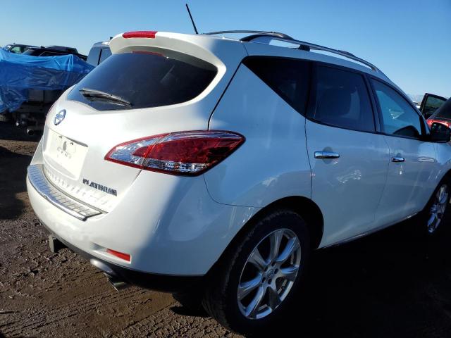 JN8AZ1MU1CW107660 - 2012 NISSAN MURANO S WHITE photo 3