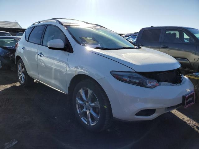 JN8AZ1MU1CW107660 - 2012 NISSAN MURANO S WHITE photo 4