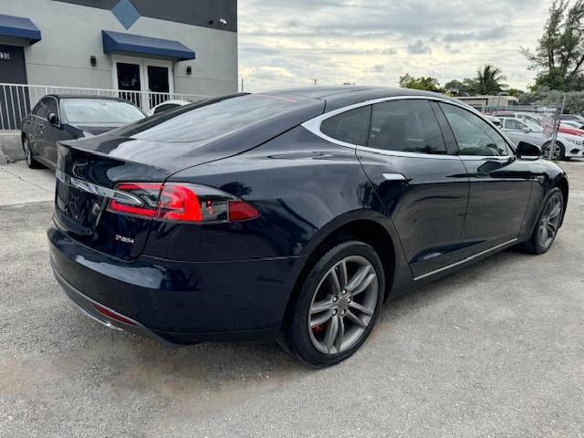 5YJSA1H13EFP40997 - 2014 TESLA MODEL S BLACK photo 3
