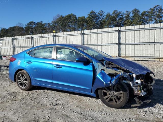 5NPD84LF7JH252933 - 2018 HYUNDAI ELANTRA SEL BLUE photo 4