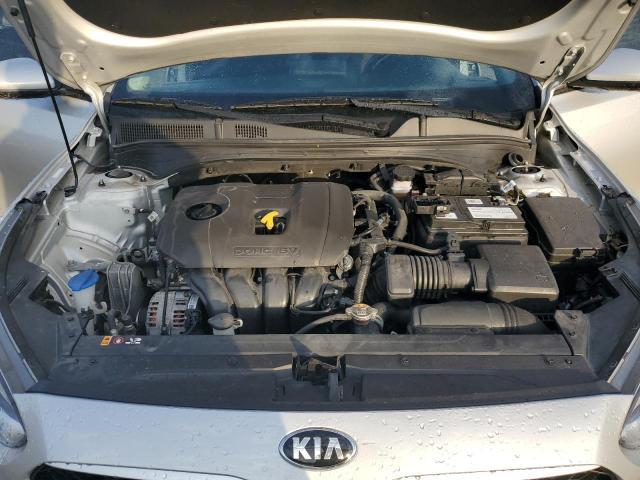 3KPF24AD2ME376192 - 2021 KIA FORTE FE SILVER photo 11