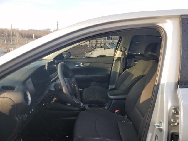 3KPF24AD2ME376192 - 2021 KIA FORTE FE SILVER photo 7